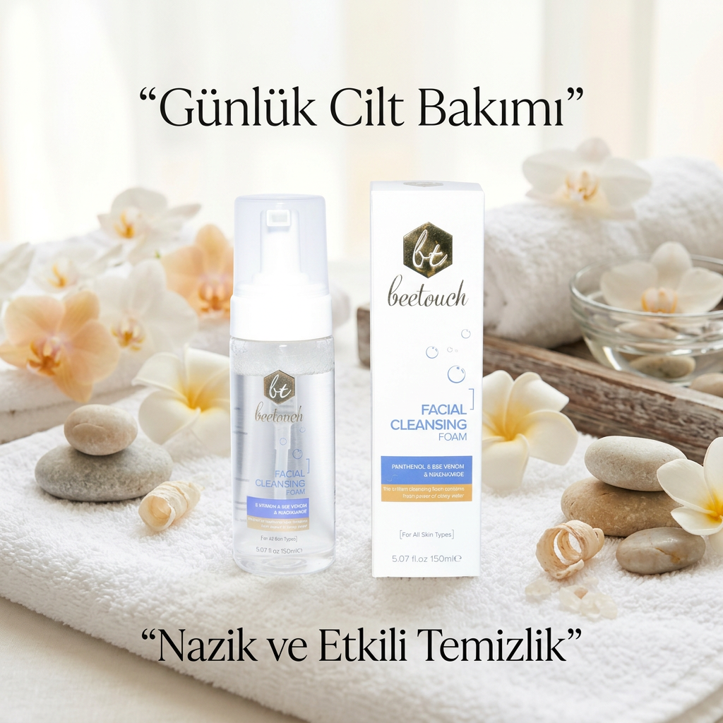 BeeTouch Nemlendirici Yüz Temizleme Köpüğü 150 ml
