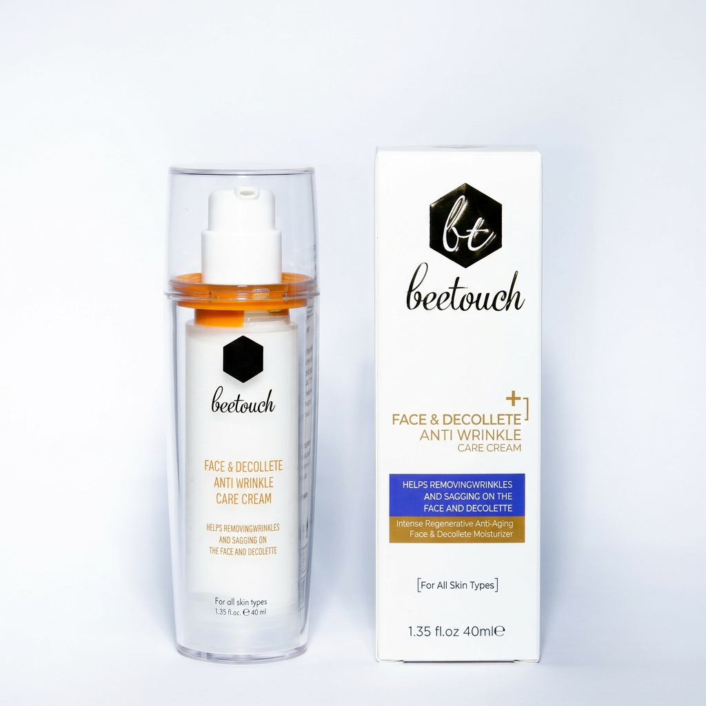 BeeTouch Arı Zehri İçeren Kırışıklık Karşıtı Yüz ve Dekolte Bakım Kremi 40 ml