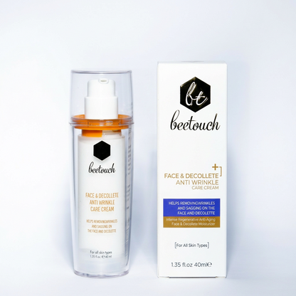 BeeTouch Arı Zehri İçeren Kırışıklık Karşıtı Yüz ve Dekolte Bakım Kremi 40 ml
