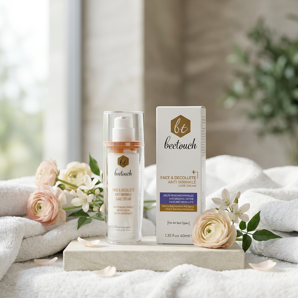 BeeTouch Arı Zehri İçeren Kırışıklık Karşıtı Yüz ve Dekolte Bakım Kremi 40 ml