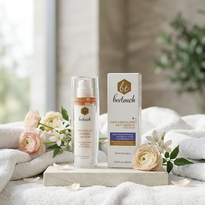 BeeTouch Arı Zehri İçeren Kırışıklık Karşıtı Yüz ve Dekolte Bakım Kremi 40 ml