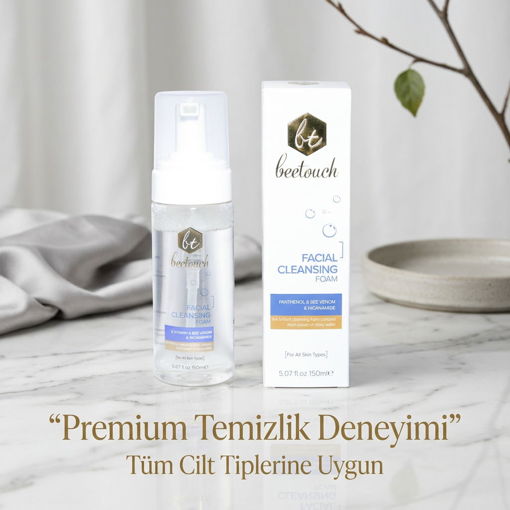 BeeTouch Nemlendirici Yüz Temizleme Köpüğü 150 ml