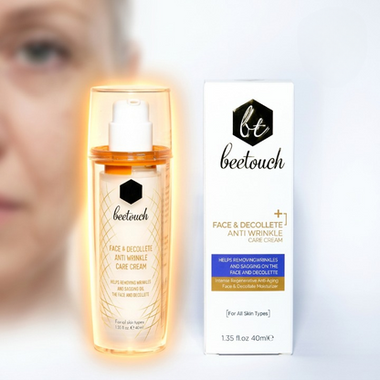 BeeTouch Arı Zehri İçeren Kırışıklık Karşıtı Yüz ve Dekolte Bakım Kremi 40 ml