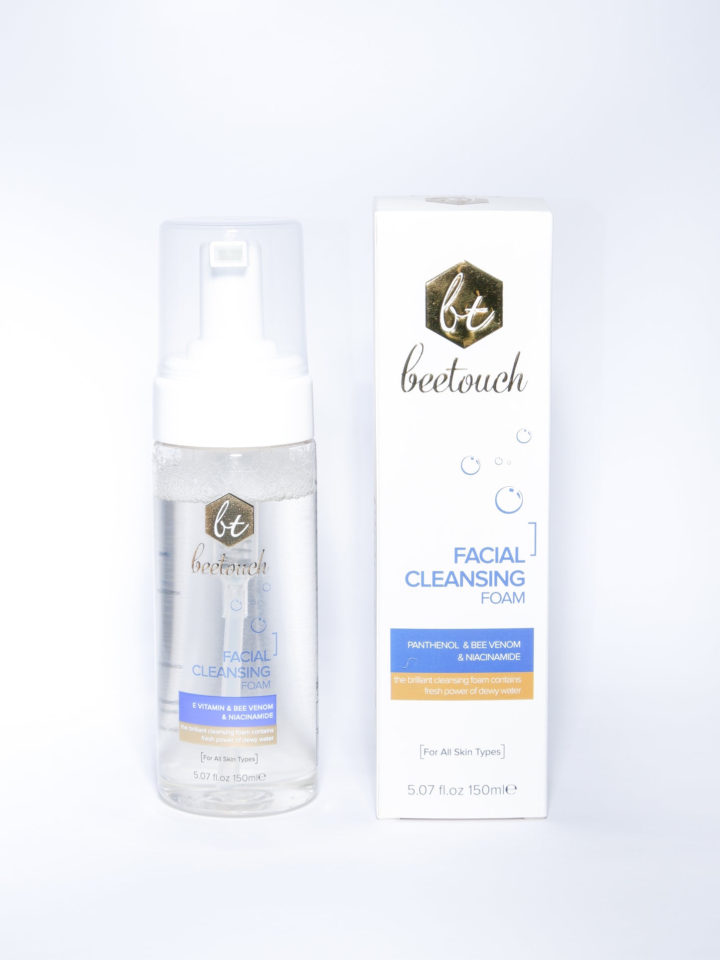 BeeTouch Nemlendirici Yüz Temizleme Köpüğü 150 ml